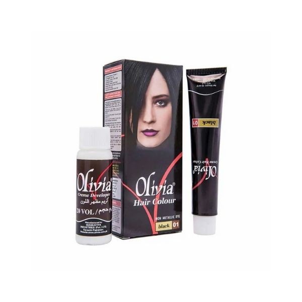 Olivia Black Hair Color - 01